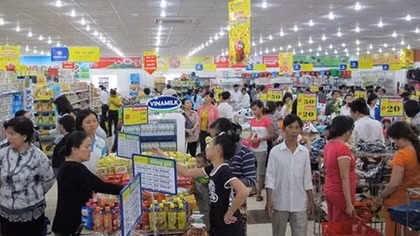 CPI tháng 8-2018 tăng 0,45% so với tháng trước