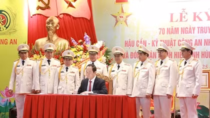 Thư cảm ơn của Tổng cục trưởng Tổng cục Hậu cần – Kỹ thuật