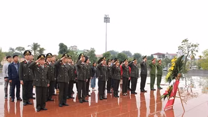 Hành trình ý nghĩa về nơi khởi nguồn 6 Điều Bác Hồ dạy Công an nhân dân