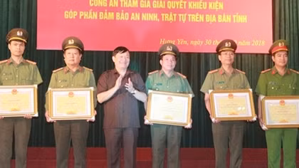 Tăng cường công tác Công an tham gia giải quyết khiếu kiện, tố cáo