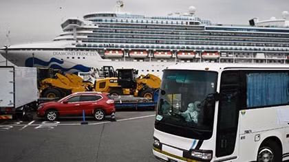 Những ngày khó khăn trên du thuyền Diamond Princess