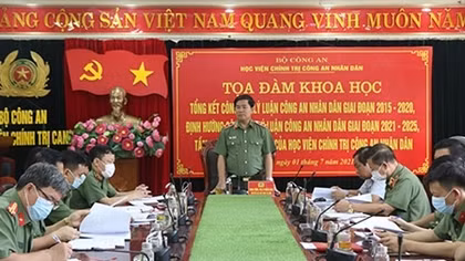 Tổng kết công tác lý luận CAND giai đoạn 2015-2020, định hướng đến năm 2025