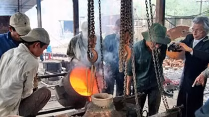 Phố nắng trên cù lao Đại Bái