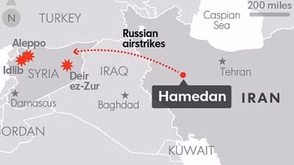 Xung quanh việc Iran đột ngột dừng cho Nga dùng căn cứ không kích IS