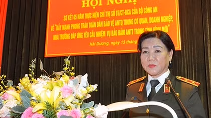 Hải Dương sơ kết 5 năm thực hiện Chỉ thị 07 của Bộ Công an