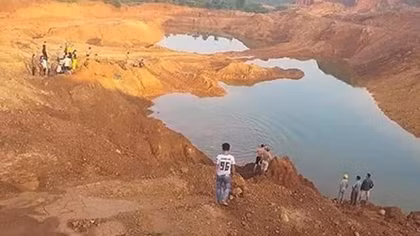 Hai học sinh đuối nước tử vong trong điểm khai thác quặng