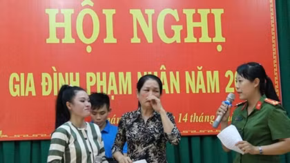 Trại giam A2 tổ chức Hội nghị gia đình phạm nhân năm 2017