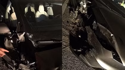 Xe tự lái Tesla Model X lại gây tai nạn