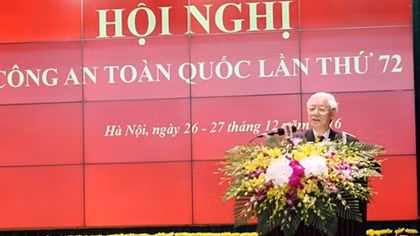  Lực lượng CAND hết lòng trung thành với Đảng, chỉ biết “còn Đảng, còn mình”