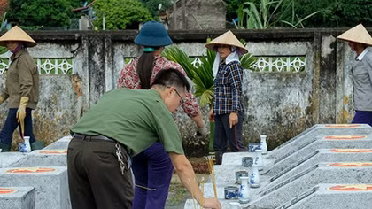 Công an Bắc Giang tổ chức nhiều hoạt động “đền ơn đáp nghĩa”