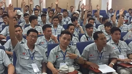 Tuyển chọn 3.600 lao động đi làm việc tại Hàn Quốc