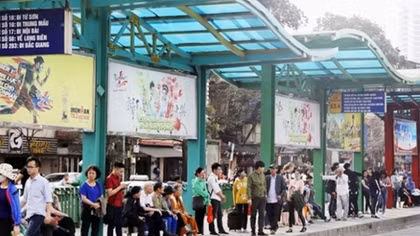 Hàng nghìn tỷ đồng xây 600 nhà chờ xe buýt chuẩn châu Âu