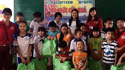 Niềm vui ở lớp học của những đứa trẻ khuyết tật