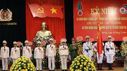 Trường Cao đẳng CSND I kỷ niệm 55 ngày thành lập và đón nhận Huân chương Bảo vệ Tổ quốc
