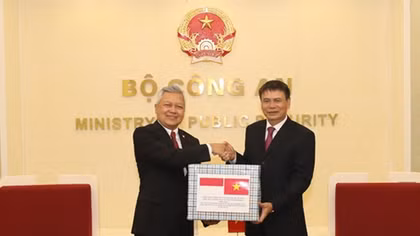 Bộ Công an Việt Nam hỗ trợ Indonesia phòng, chống dịch COVID-19