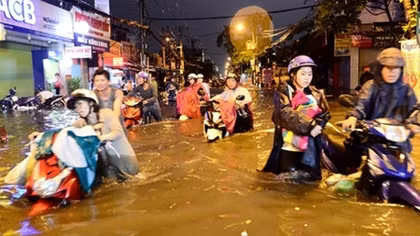 Tìm giải pháp chống ngập cho TP Hồ Chí Minh