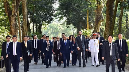 Những sĩ quan Công an hết mình bảo vệ các nguyên thủ