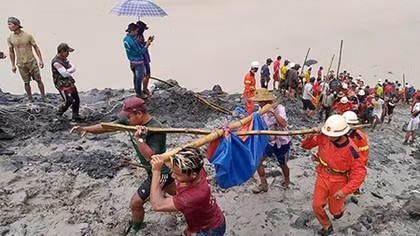 Bàng hoàng nỗi đau dưới mỏ ngọc Myanmar