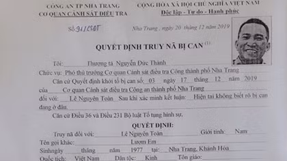 Truy nã kẻ cầm đầu vụ chém người ở phố biển Nha Trang