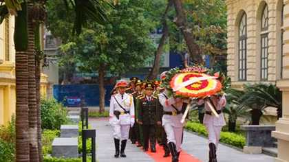 Công an các đơn vị, địa phương với hoạt động đền ơn, đáp nghĩa