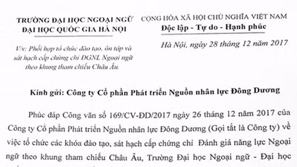 Đường dây tổ chức thi, cấp chứng chỉ ngoại ngữ giả được khám phá như thế nào?