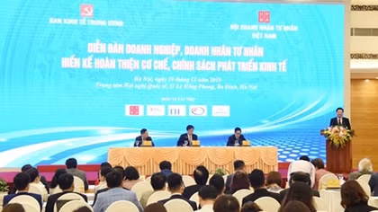 Doanh nghiệp hiến kế xây dựng chính sách phát triển kinh tế