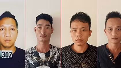 Nhóm đối tượng sử dụng hung khí giải quyết mâu thuẫn trong làm ăn