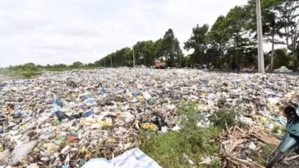 Cà Mau ngập rác vì nhà máy ngưng tiếp nhận
