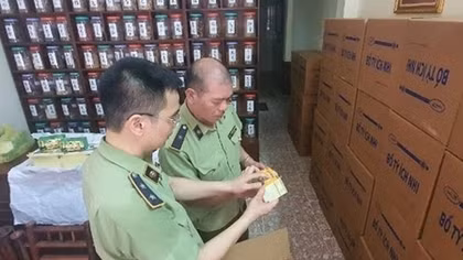 Thu giữ 90.000 gói thực phẩm “Bổ tì ích nhi”