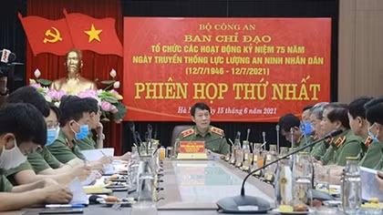 Tổ chức kỷ niệm 75 năm Ngày Truyền thống lực lượng An ninh nhân dân