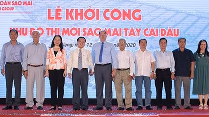 ASM: Khởi công dự án “cỗ xe tam mã” Sao Mai Tây Cái Dầu
