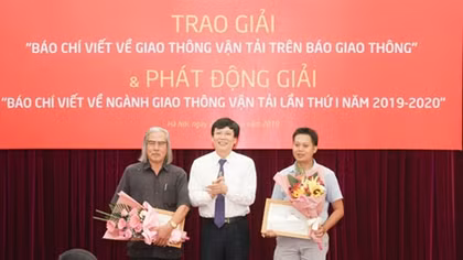 Bộ GTVT phát động Giải báo chí viết về ngành GTVT
