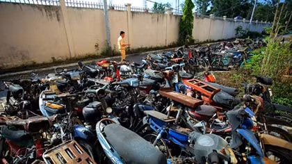 Từ hôm nay, người vi phạm giao thông có thể tự bảo quản phương tiện
