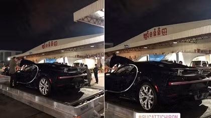 Đại gia Campuchia sắm Bugatti Chiron