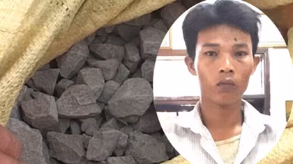 Vận chuyển 20 kg thuốc nổ bộc phá ra biển thì bị bắt quả tang