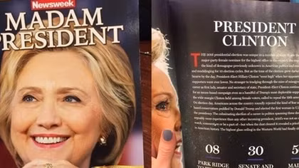 Newsweek thu hồi 125.000 ấn bản đặc biệt vì dự đoán bầu cử sai