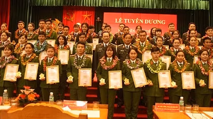 Tuyên dương học viên giỏi tiêu biểu tốt nghiệp các Học viện, trường CAND