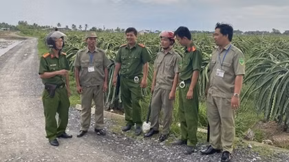 Công an tỉnh Long An đảm bảo an ninh, trật tự từ cơ sở