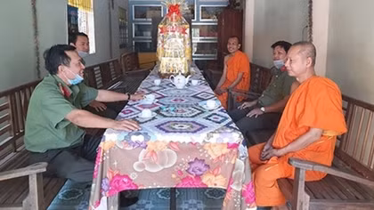 Giữ vững bình yên vùng đất địa linh, nhân kiệt