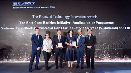 VietinBank nhận “cú đúp” giải thưởng uy tín từ The Asian Banker