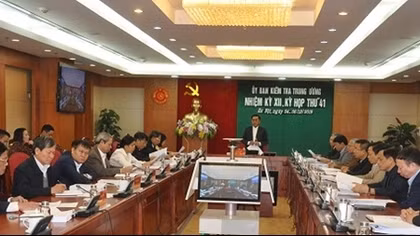 UBKT Trung ương xem xét, thi hành kỷ luật đồng chí Triệu Tài Vinh