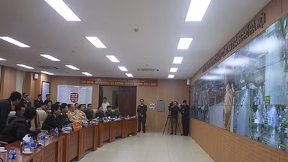 Kiểm tra công tác phục vụ Hội nghị Thượng đỉnh Mỹ - Triều tại Phòng CSGT Hà Nội