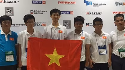 Việt Nam đoạt 2 Huy chương Vàng tại kỳ thi Olympic Tin học quốc tế năm 2016
