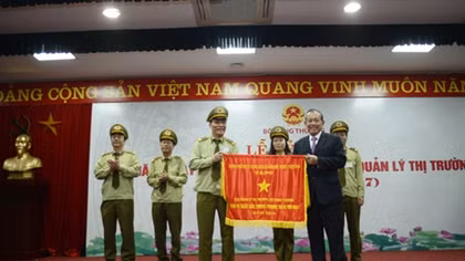 Kỷ niệm 60 năm ngày truyền thống lực lượng Quản lý thị trường
