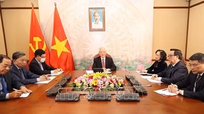 Tổng Bí thư, Chủ tịch nước điện đàm với Bí thư thứ nhất Đảng Cộng sản Cuba