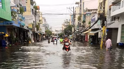 Phải xem xét đồng bộ các yếu tố gây ngập lụt tại TP Hồ Chí Minh