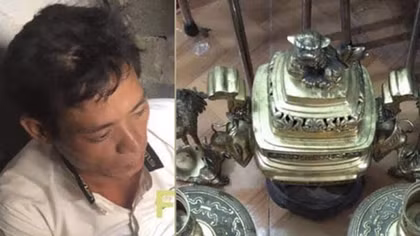 Bắt giữ đối tượng đột nhập vào đền chùa trộm cắp