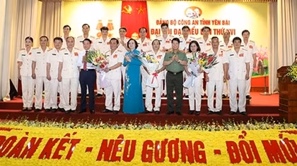 Đảng bộ Công an tỉnh Yên Bái tổ chức Đại hội đại biểu lần thứ XVI