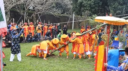 Lễ hạ nêu, khai ấn đầu năm tại Đại nội Huế