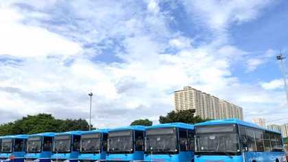 Hà Nội thay mới phương tiện nhiều tuyến buýt 